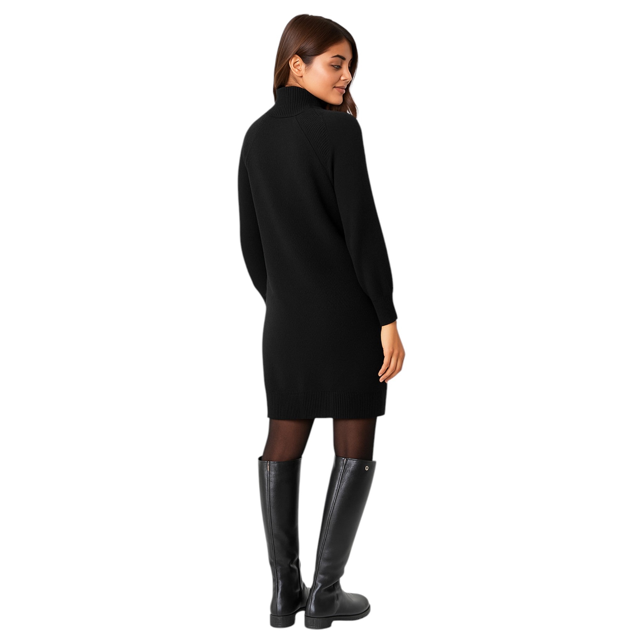 Ladies Classic 3/4 Zip Jumper Dress